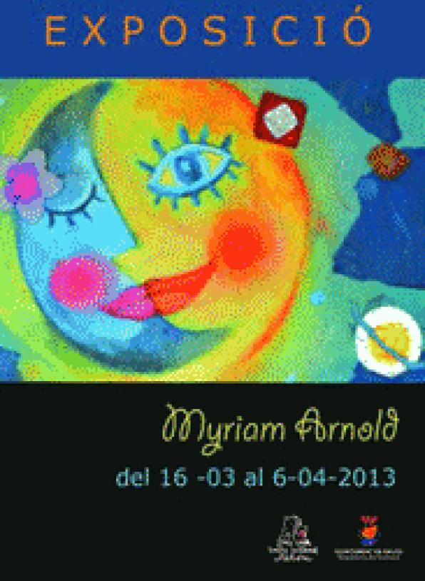 El universo idílico y cromático de Myriam Arnold llega a la Torre Vella