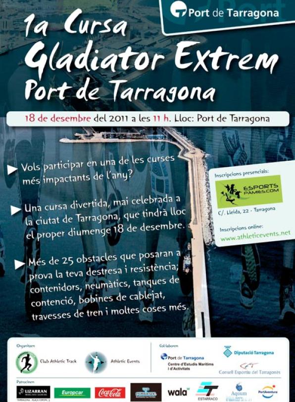 This Sunday comes the 'Gladiator Extrem Pot', the first obstacle race of Tarragona