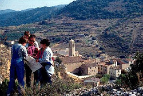 Vistes panoràmiques des de la serra la Llena