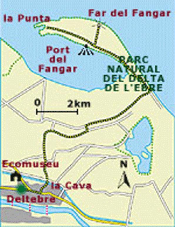 La punta del Fangar