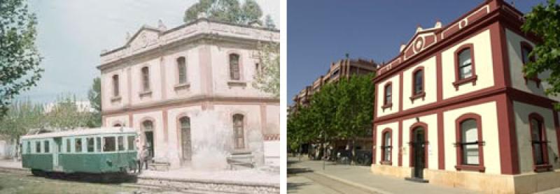 Antiga estaci&oacute; del Carrilet <br /> Salou.Costa Daurada 3