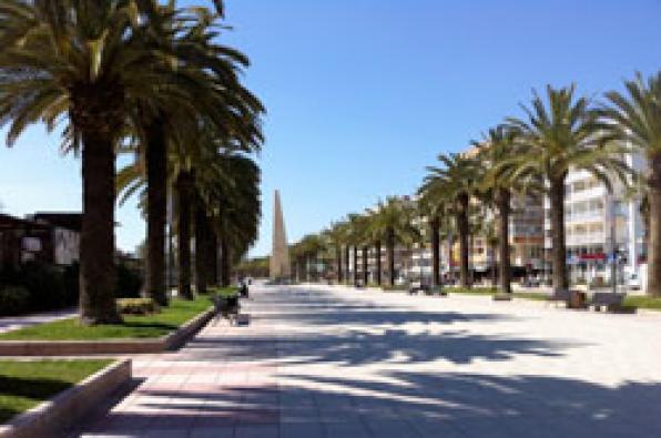 Jaume I promenade &lt;br /&gt; Salou. Costa Dorada 4