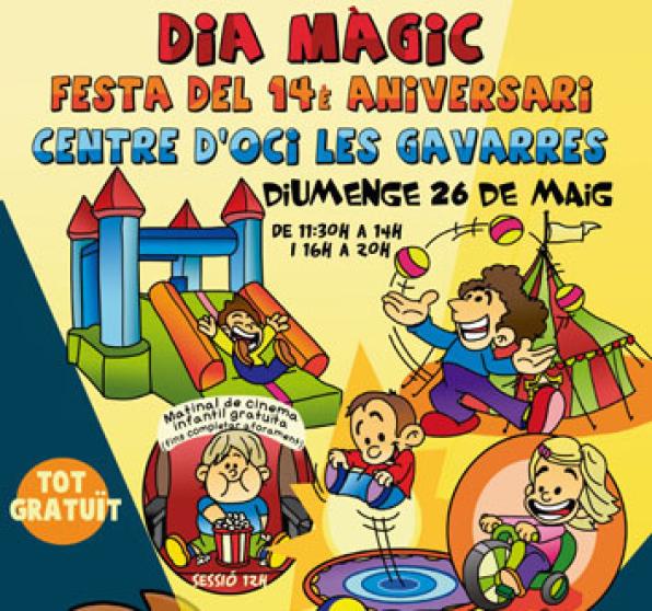 Anniversary Party of the Centre Les Gavarres this Sunday