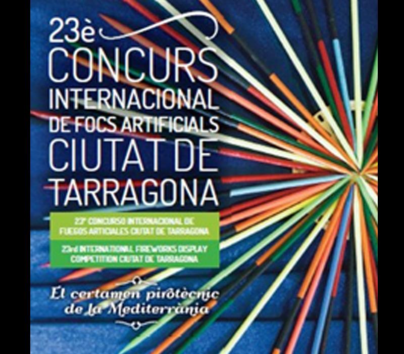 Concurso de fuegos de Tarragona. 