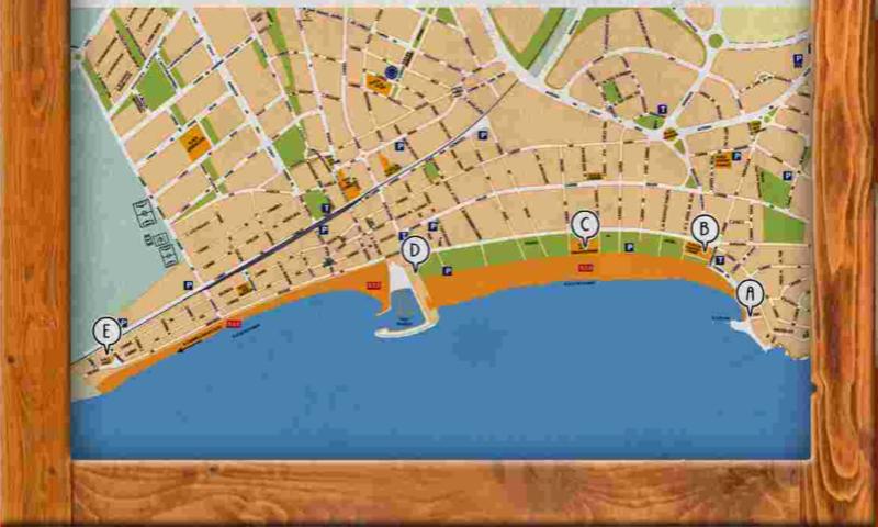 Los cinco escenarios del Salou Art Street 2013. 