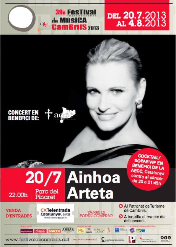 FIMC 2013 - Poster Ainoha Arteta - 20/7 - Parc del Pinaret. 