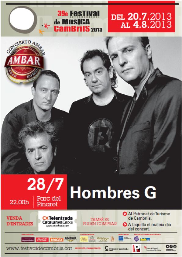 Cartel concierto Antònia Font, FIMC 2013. 