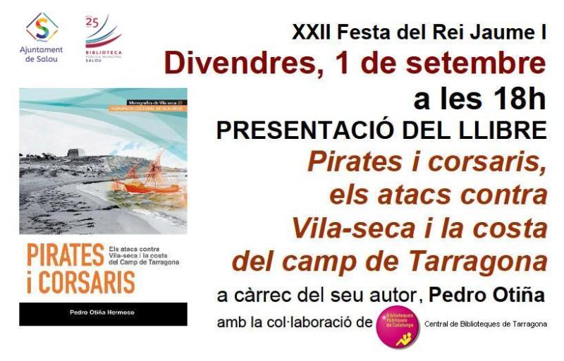 Programa presentaci&oacute; del llibre sobre pirates i corsaris