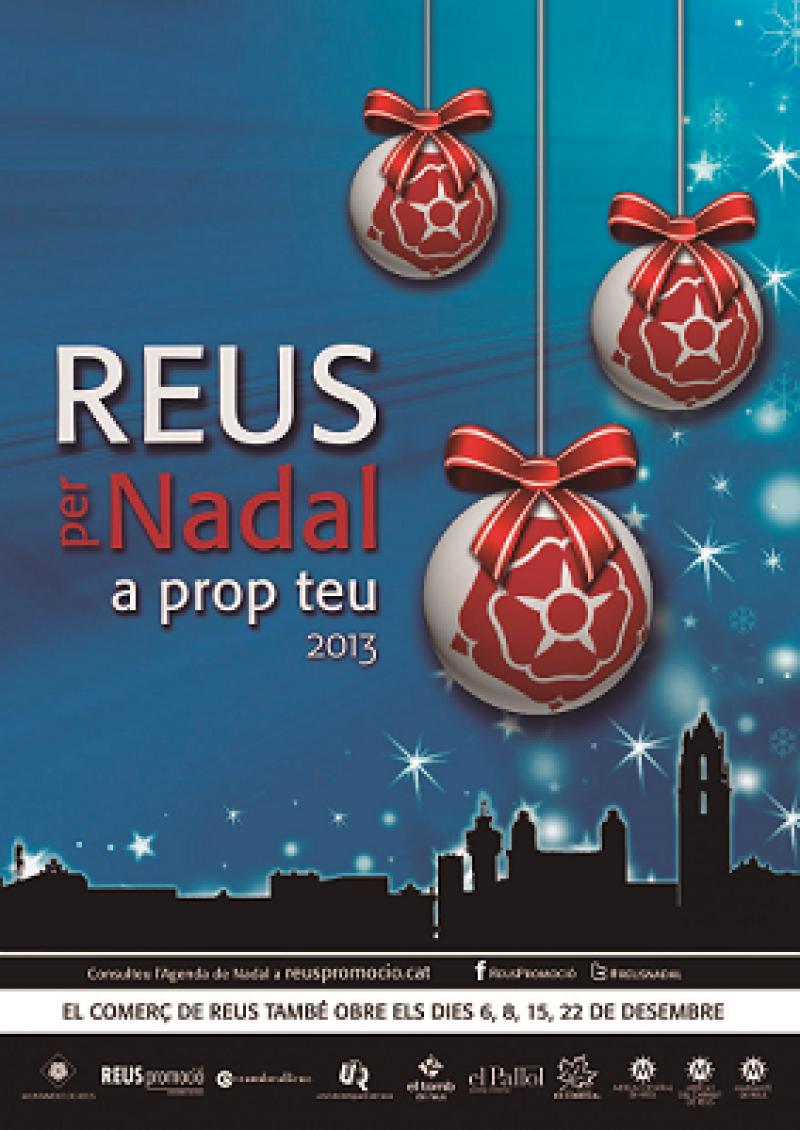 Cartel de la campa&ntilde;a navide&ntilde;a de Reus