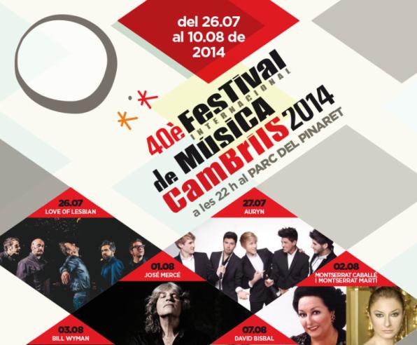 Festival Música Cambrils 2014