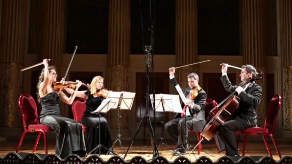 Liverpool String Quartet cycle Comaigua Müsica the Baix Camp