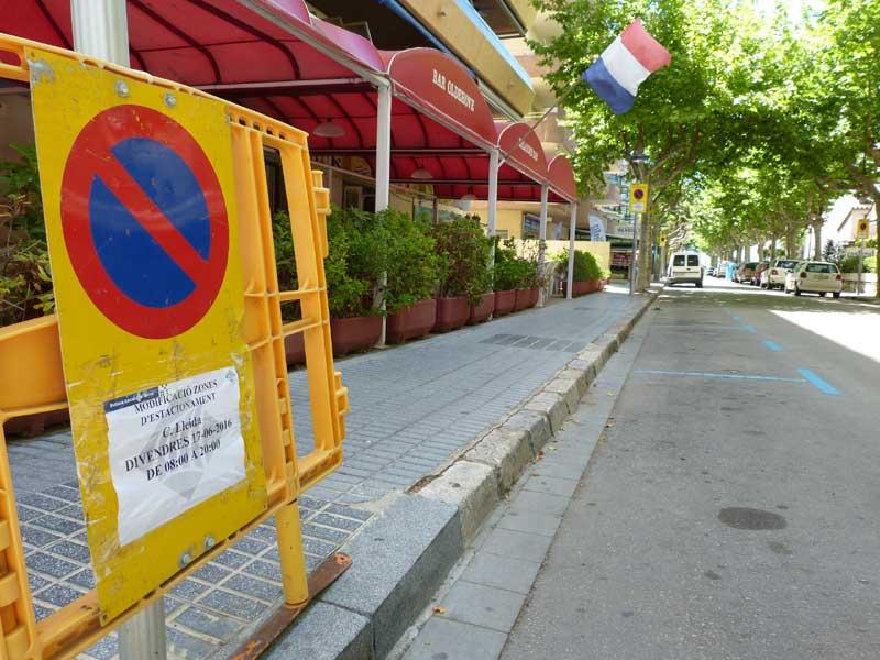 Se&ntilde;alizaci&oacute;n informativa para convertir las calles en peatonales