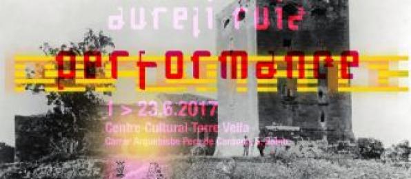 "Performance" d'Aureli Ruiz al Centre Cultural Torre Vella