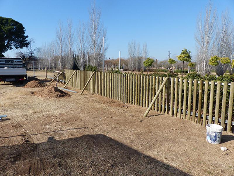 &Agrave;rea per a gossos a la zona verda de l'Av. Dr. Eduard Punset de Salou