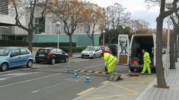 Substitució dels ressalts de reducció de velocitat a Salou