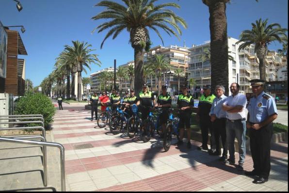 The Beach Police has its center in the police station of Jaume I