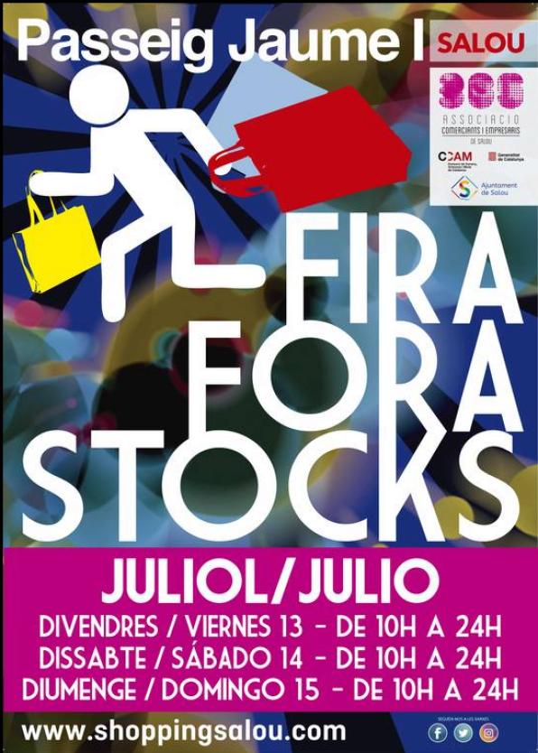 Cartel anunciador de la Feria "Fora Stocks" 