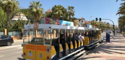 Nueva línea en Salou del tren turístico en invierno