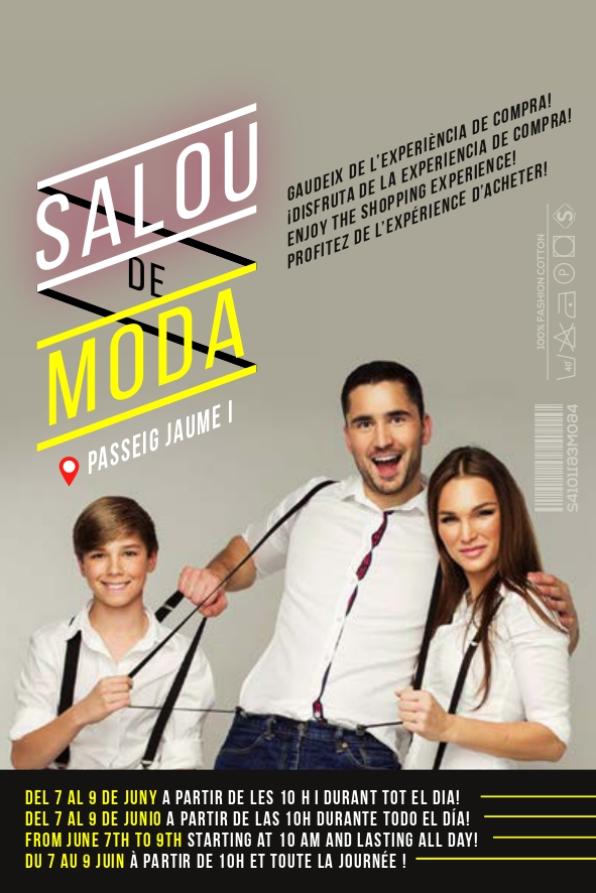 Imagen del cartel del Salou de Moda 2019