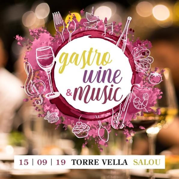 Cartel de la Gastro Wine & Music de Salou 2019