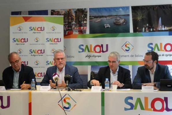 El alcalde de Salou ha felicitat al restaurant Deliranto