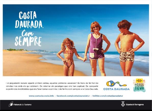 Image of the  campaign Costa Dorada, as always