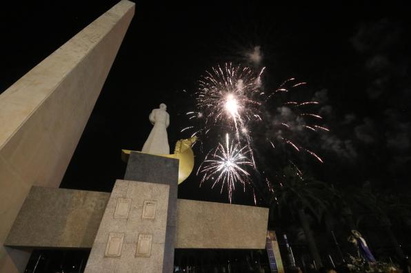 Magnífics focs artificials a les Nits Daurades de Salou 2019