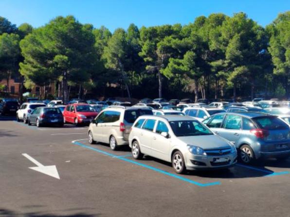 Aparcamiento zona azul Salou