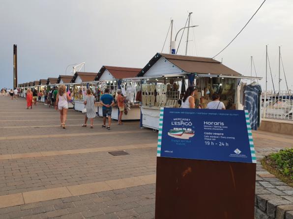 Mercadet de l'Espig&oacute; del Moll de Salou