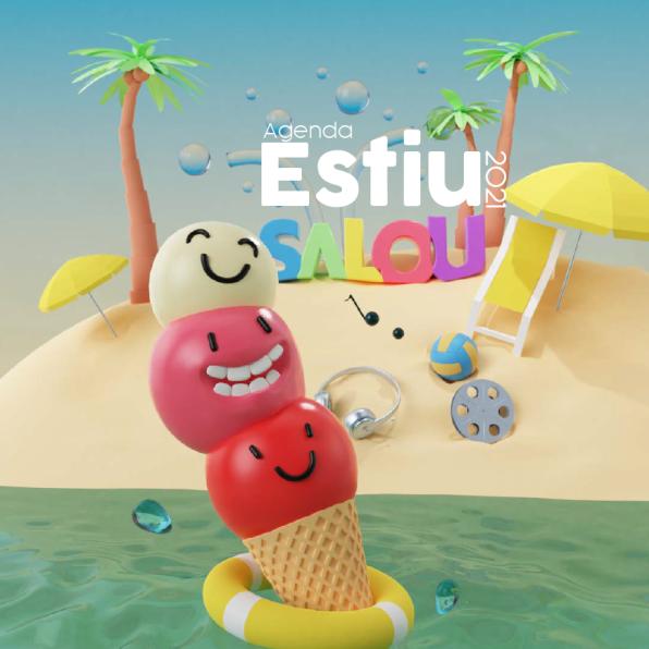 Poster of the 2021 summer activities in Salou