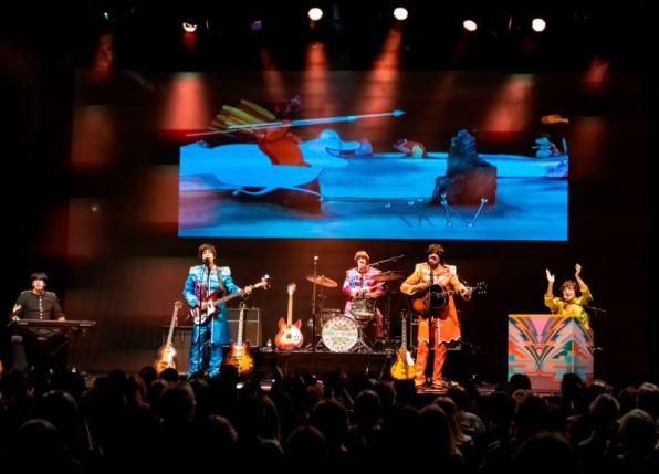 Image of Abbey Road concert in tribute to The Beatles