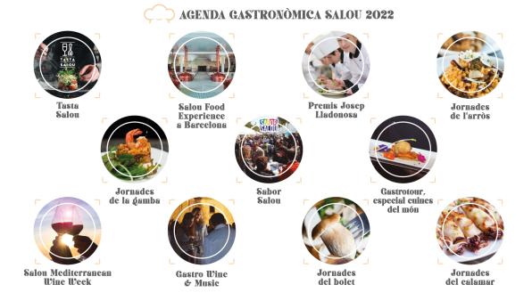 Salou gastronomic calendar 2022