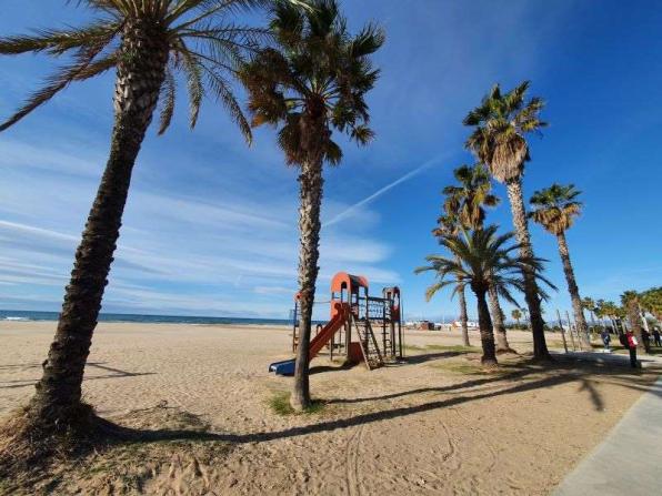 Llevant beach in Salou