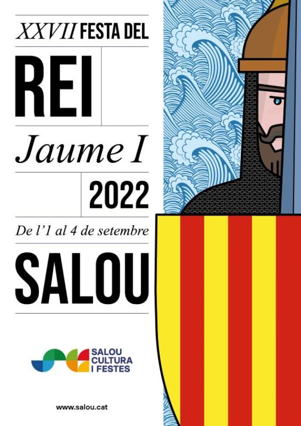 Salou King Jaume I Festival poster 2022