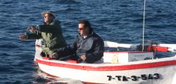 Traditional squid fishing competition in Salou