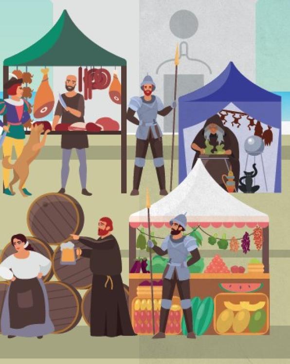 Image of the program of the Medieval Market of Salou 2023