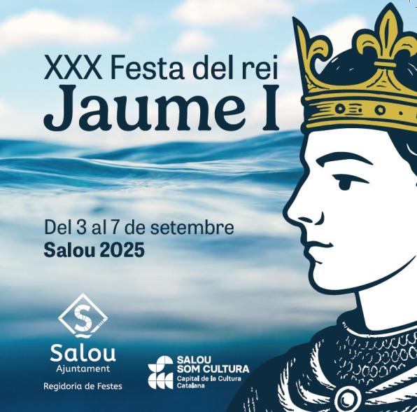  Poster party King Jaume I of Salou 2025