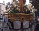 Orden at the procession for the holy burial