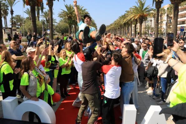 C&agrave;lida benvinguda a David Gim&eacute;nez en assolir el seu repte personal 