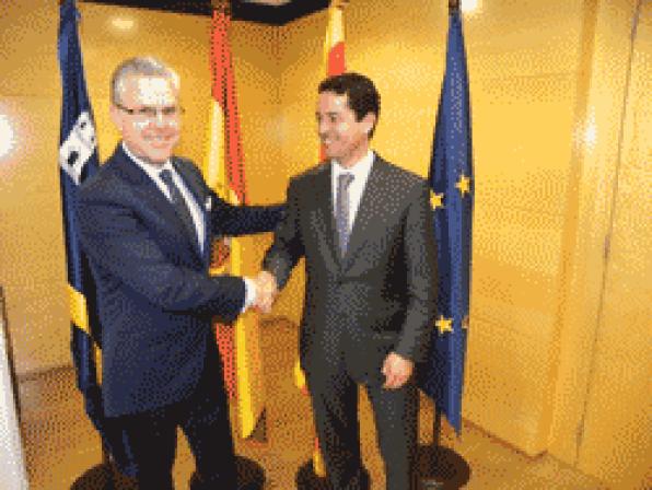 Enrique Bañuelos gets an interview with the Mayor of Salou