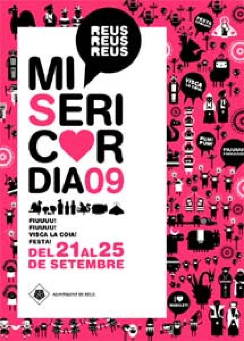 Reus se prepara para la fiesta mayor de Miseric&ograve;rdia 2009