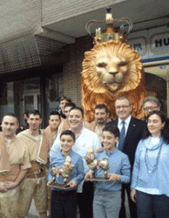 El León de Chocolate incorpora a la colección de figuras de Pascua del Cortejo Festivo