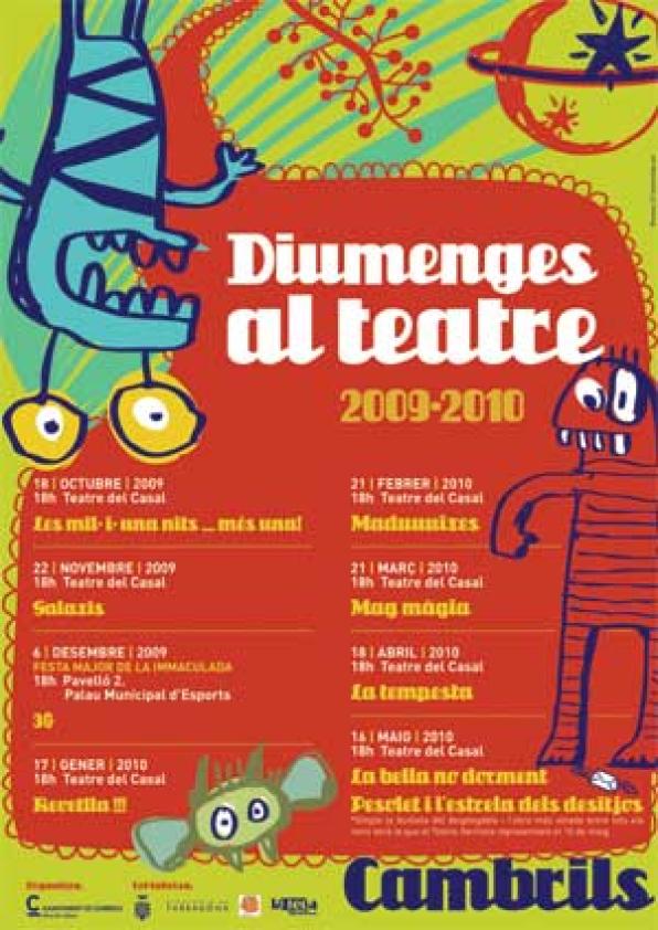 Diumenges al Teatre vuelve a Cambrils por octavo año consecutivo