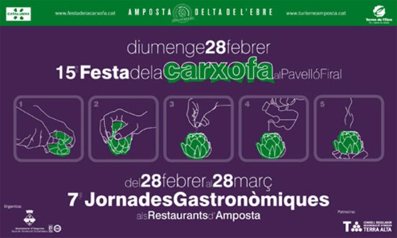 La XV Festa de la Carxofa dAmposta ofereix m&eacute;s tastos que mai