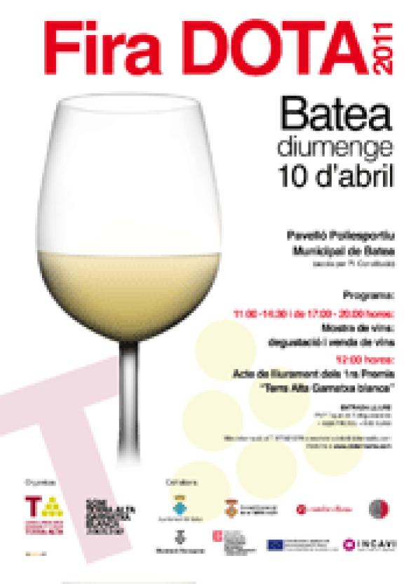 LŽedició 2011 de la Fira de la denominació dŽorigen Terra Alta, aquest 10dŽabril a Batea