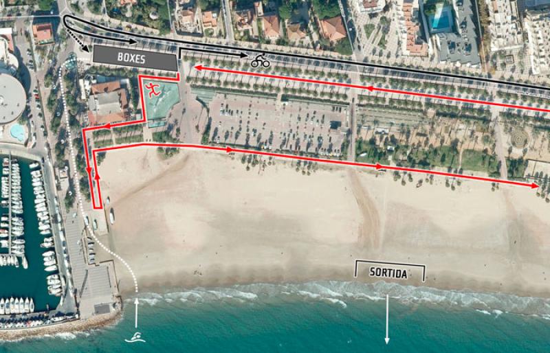 El Triatl&oacute;n de Salou espera 1.000 atletas  este domingo