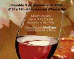 The 1st party of the ,Vin Blanc, arrives sto Morera and Escaladei