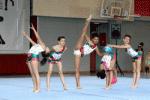 Vandellòs receives the final Championship of Catalonia rhythmic gymnastics
